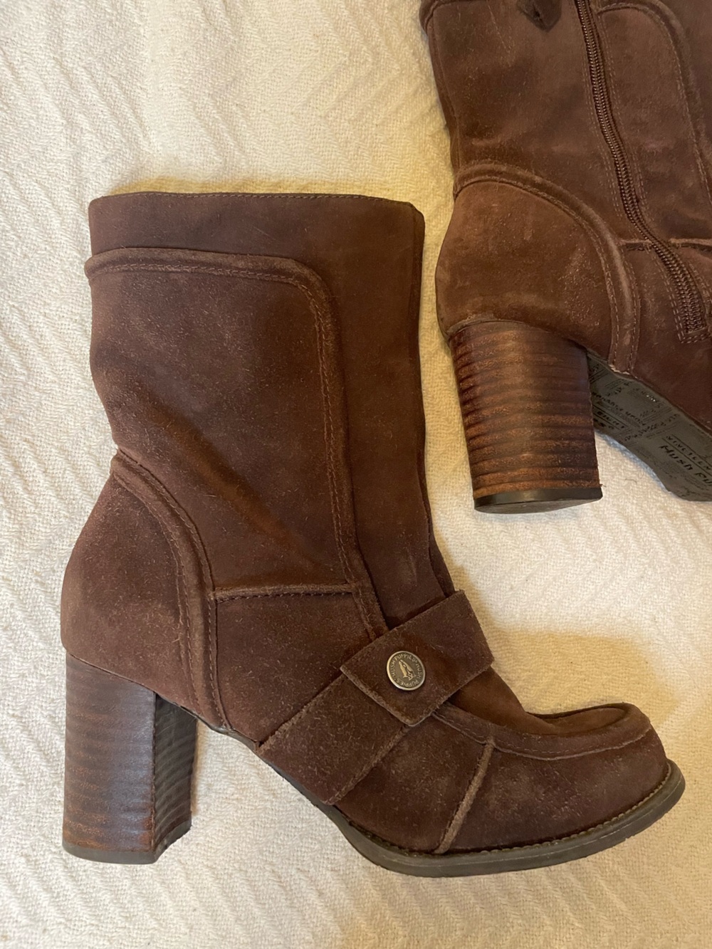 Hush puppies Brown Suede Boots